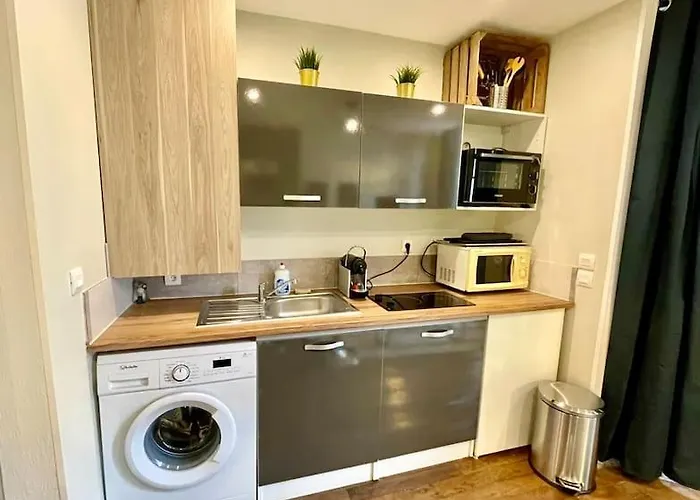 Appartement Les Coulisses Centre - Parking Moto Et Vélo - Wifi - Couchage 1 Grand Lit - Géré Par Prestazen'services *